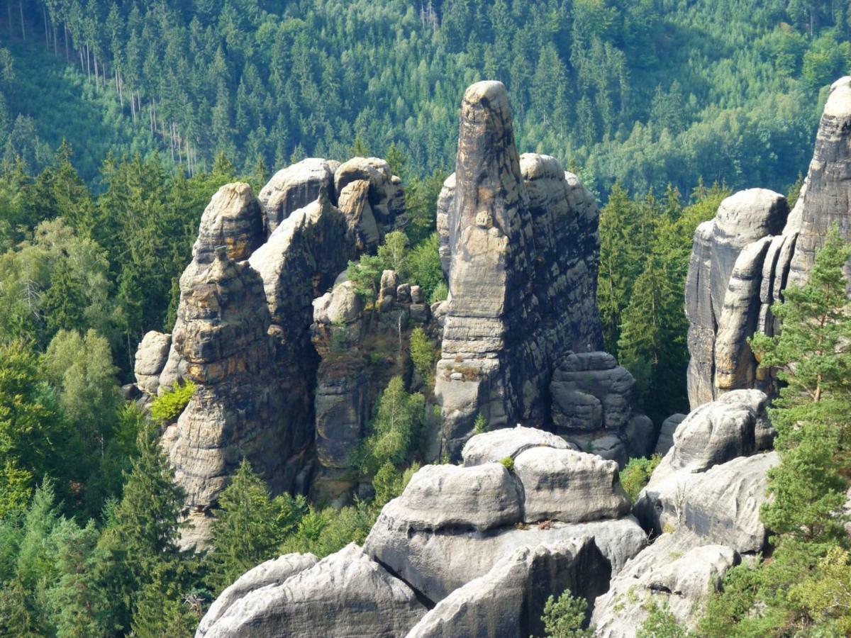 Ein Platz Fuer Ruhe Und Naturgenuss Sebnitz Exteriör bild